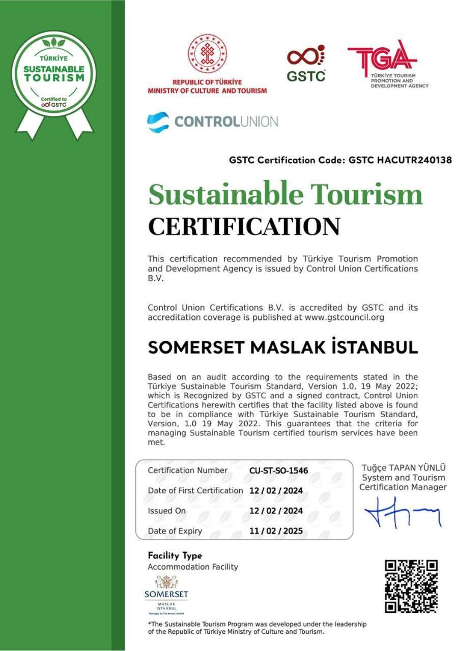 Somerset Maslak Istanbul Exterior photo